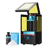 ANYCUBIC 3D Drucker, Photon S UV LCD Resin/Harz Drucker Zwillings Z-AchsenLinearführung und Verbessertes UV Modul & Druckt leise und offline mit Luftfiltersystem, Schwarz