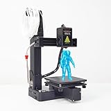 3D-Drucker, FDM-3D-Drucker für Anfänger, 4 X 4 X 4 Druckgröße, Unterstützt 1,75 Mm TPU PLA, Kleine 3D-Druckmaschine mit Plattform (EU-Stecker)